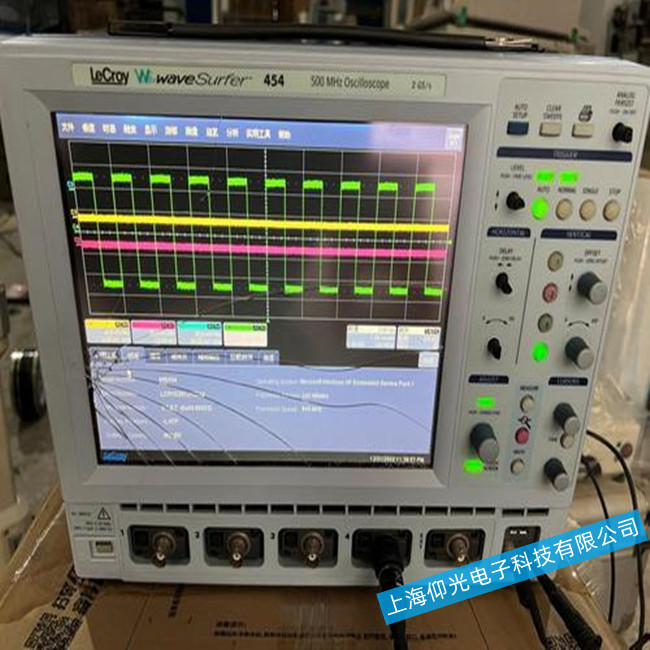 Lecroy����454ʾ����ʹ���е����׳��F�ĵ��͹����Լ�̎������