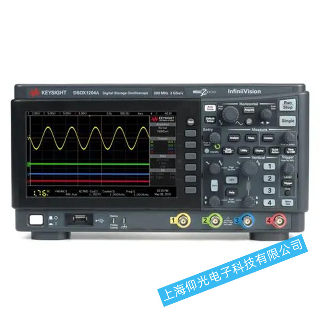 �ǵ�DSO-X-1204ʾ�����������γ��F(xi��n)�����S�޷���